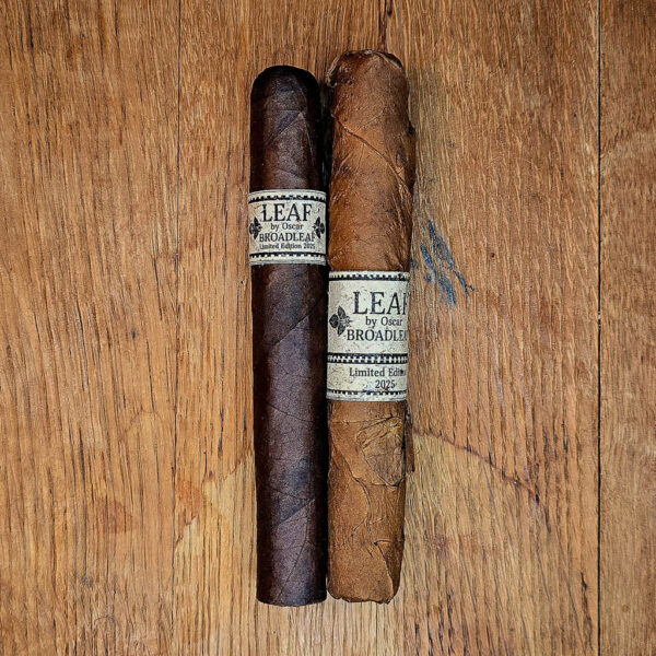 Oscar Valladares Leaf by Oscar Broadleaf 2025 in wrapper and out