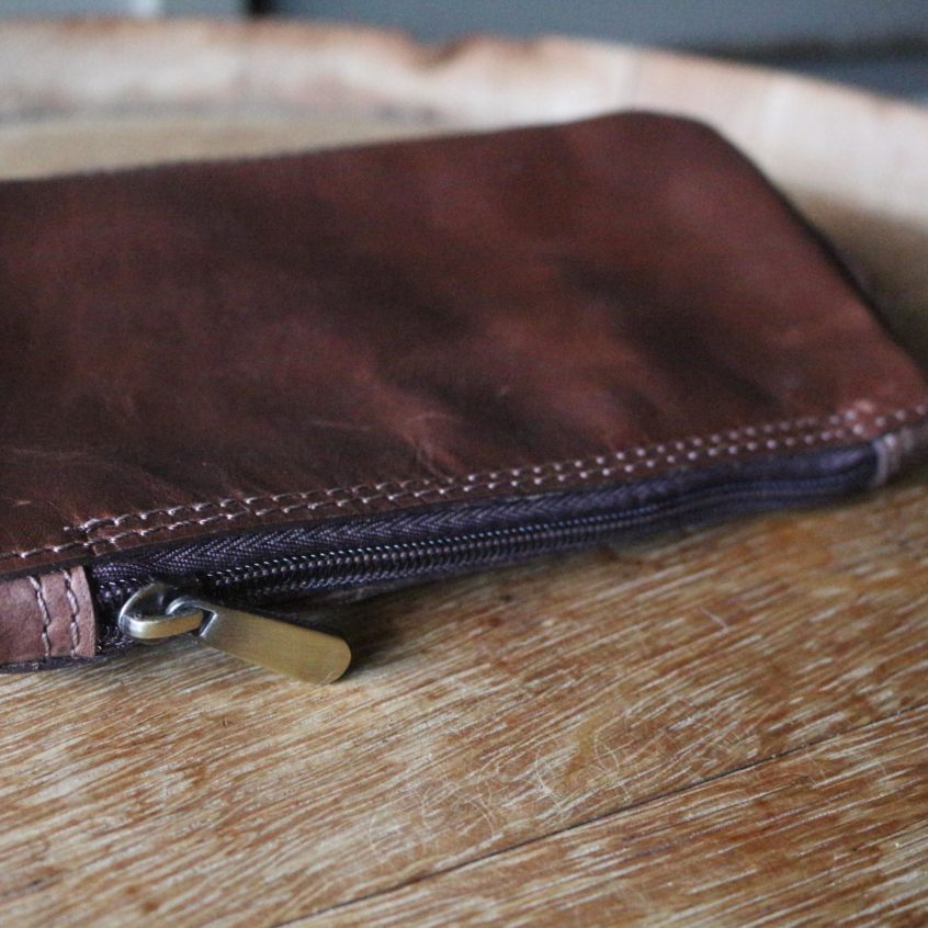 RAWHYD Leather Co. Leather Tobacco Pipe Carrying Case Smoker's Abbey