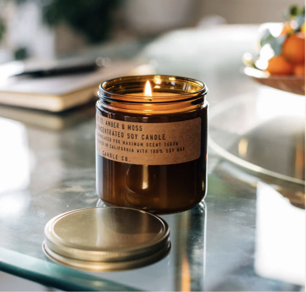 P.F. Candle Co. Amber & Moss