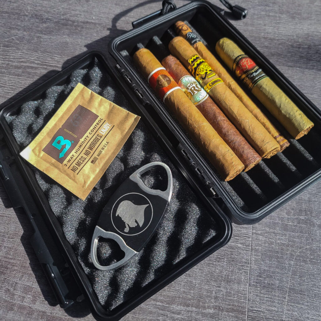 Travel humidors make the perfect gift for the traveling cigar smoker