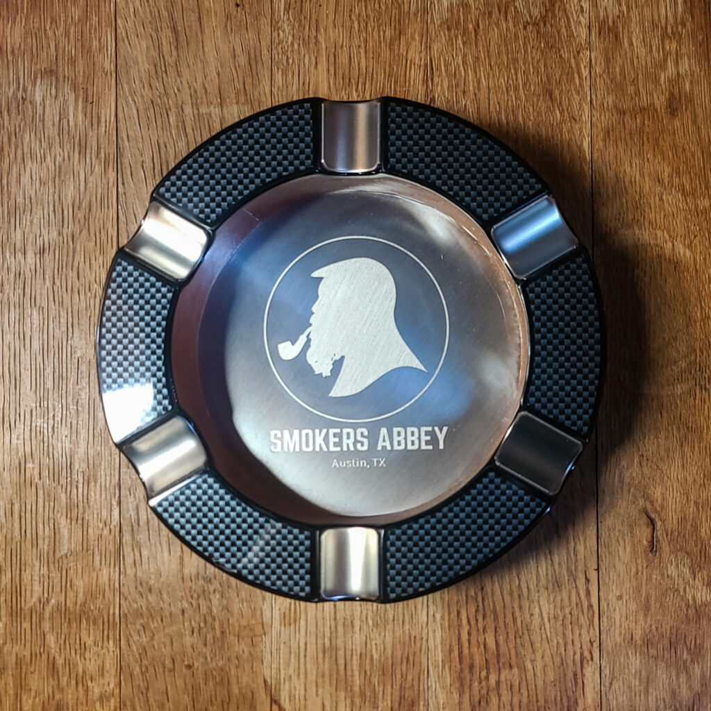Smokers Abbey Round Cigar Ashtray Smoker's Abbey Austin