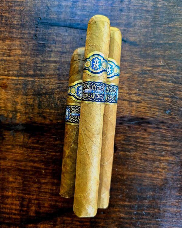 Avowed New Dawn cigars in multiple vitolas including corona gorda toro and robusto