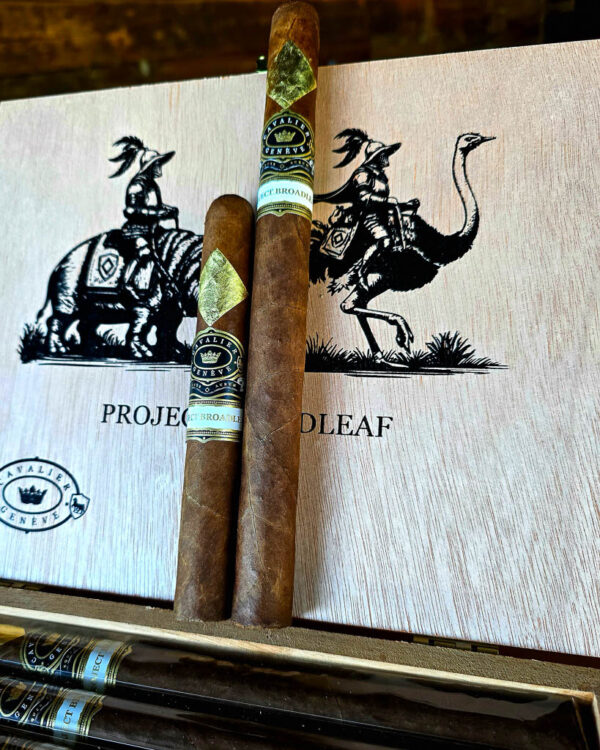 Cavalier Geneve Project Broadleaf Wayfinders on open box