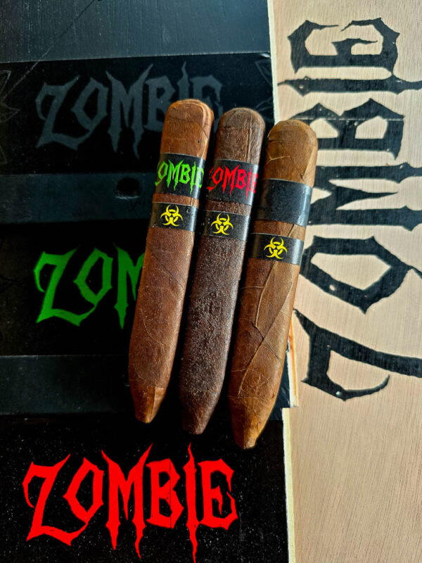 Viaje Zombie Biohazard Green, Red and Black cigars