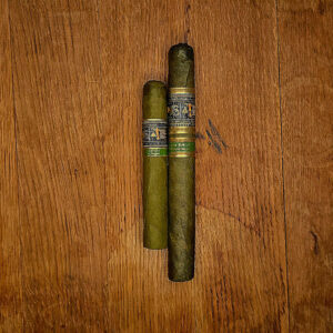 Apostate The Feathered Serpent cigar with Dominican Corojo Candela in Petite Corona and Corona Gorda